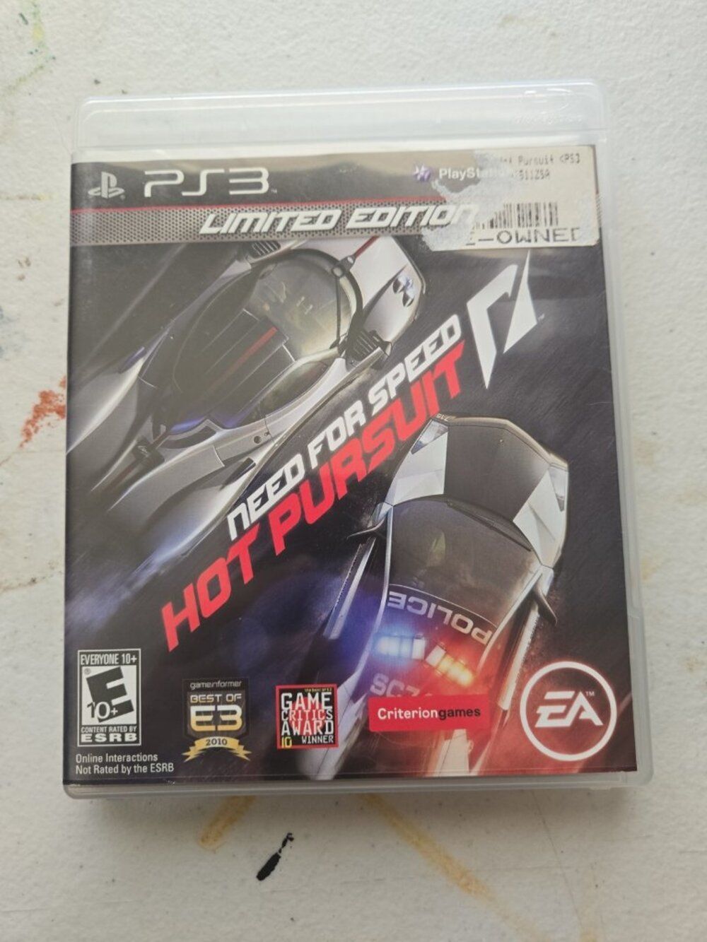 Need for Speed Hot Pursuit Limited Edition CIB Sony PlayStation 3, PS3 2010